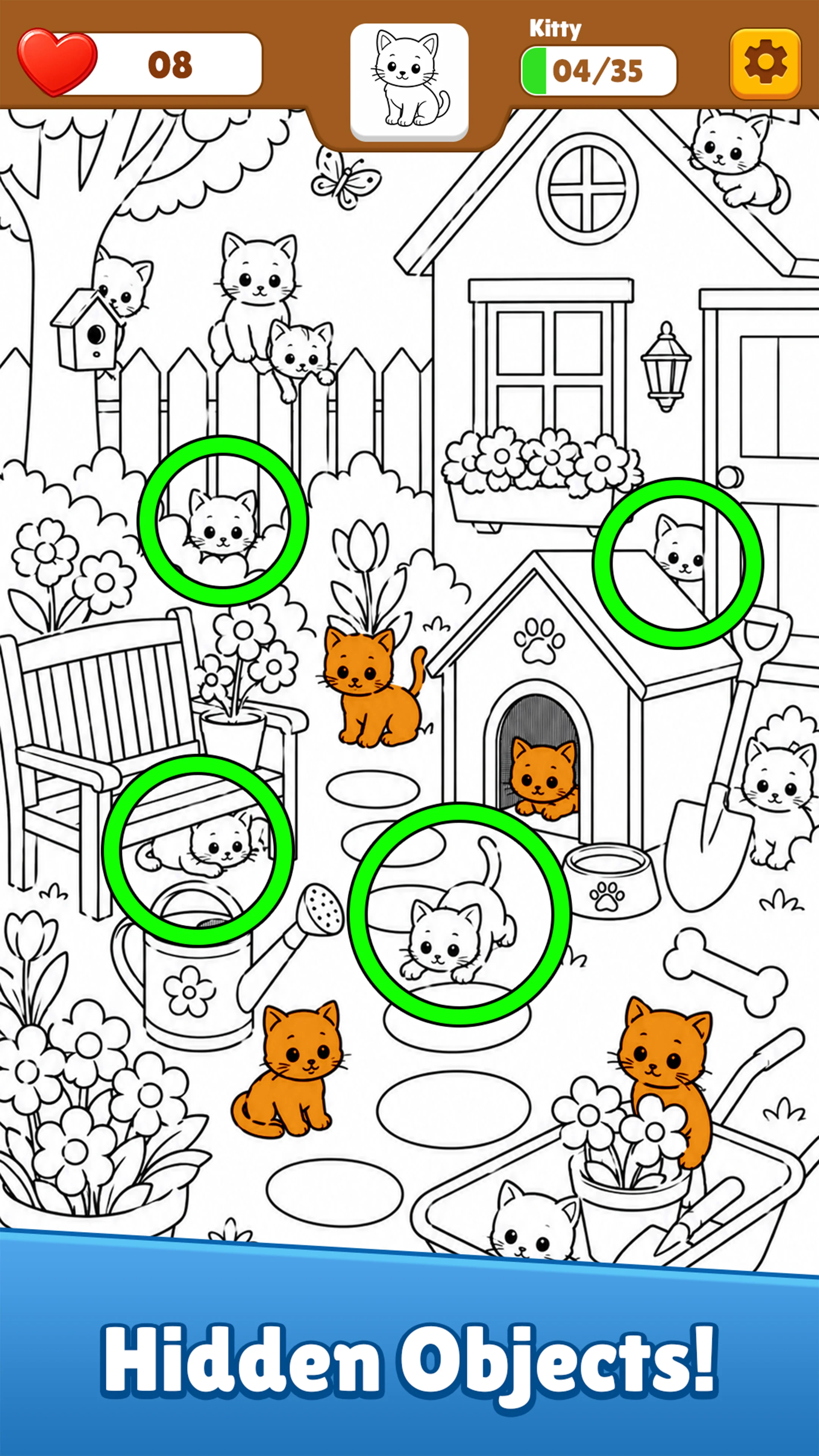 Find Hidden Animals - Spot It! screenshot